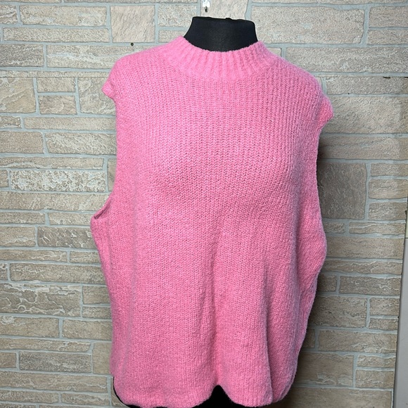 Old Navy Mock-Neck Eyelash Sweater for Women Rose Gold Color Size 3X - Picture 3 of 13